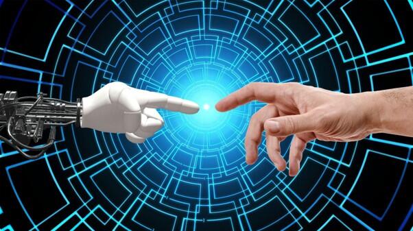 ロボットと人の手