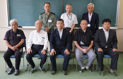 贈呈式参加の皆さんで