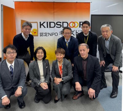 贈呈式参加の皆さんで