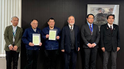 贈呈式参加の皆さんで