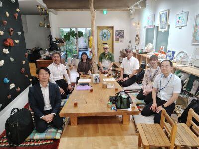 贈呈式参加の皆さんで
