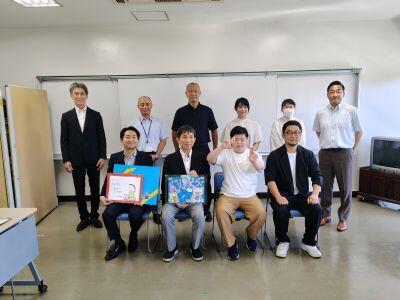 贈呈式参加の皆さんで