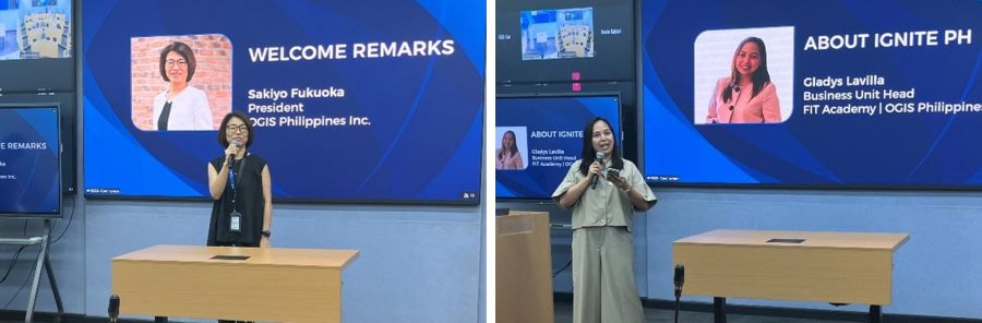 スピーチの様子