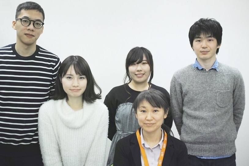 米澤朋子教授とラピュタチームのメンバー