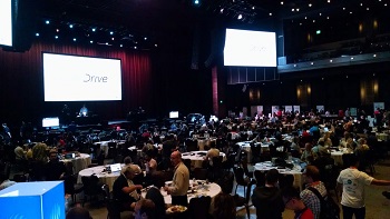 ハッカソン会場の風景