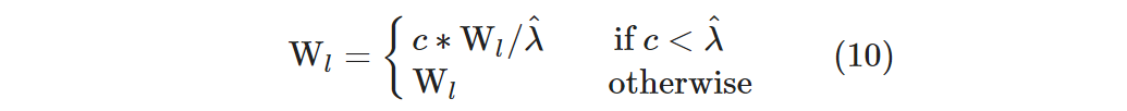 spectral normalization
