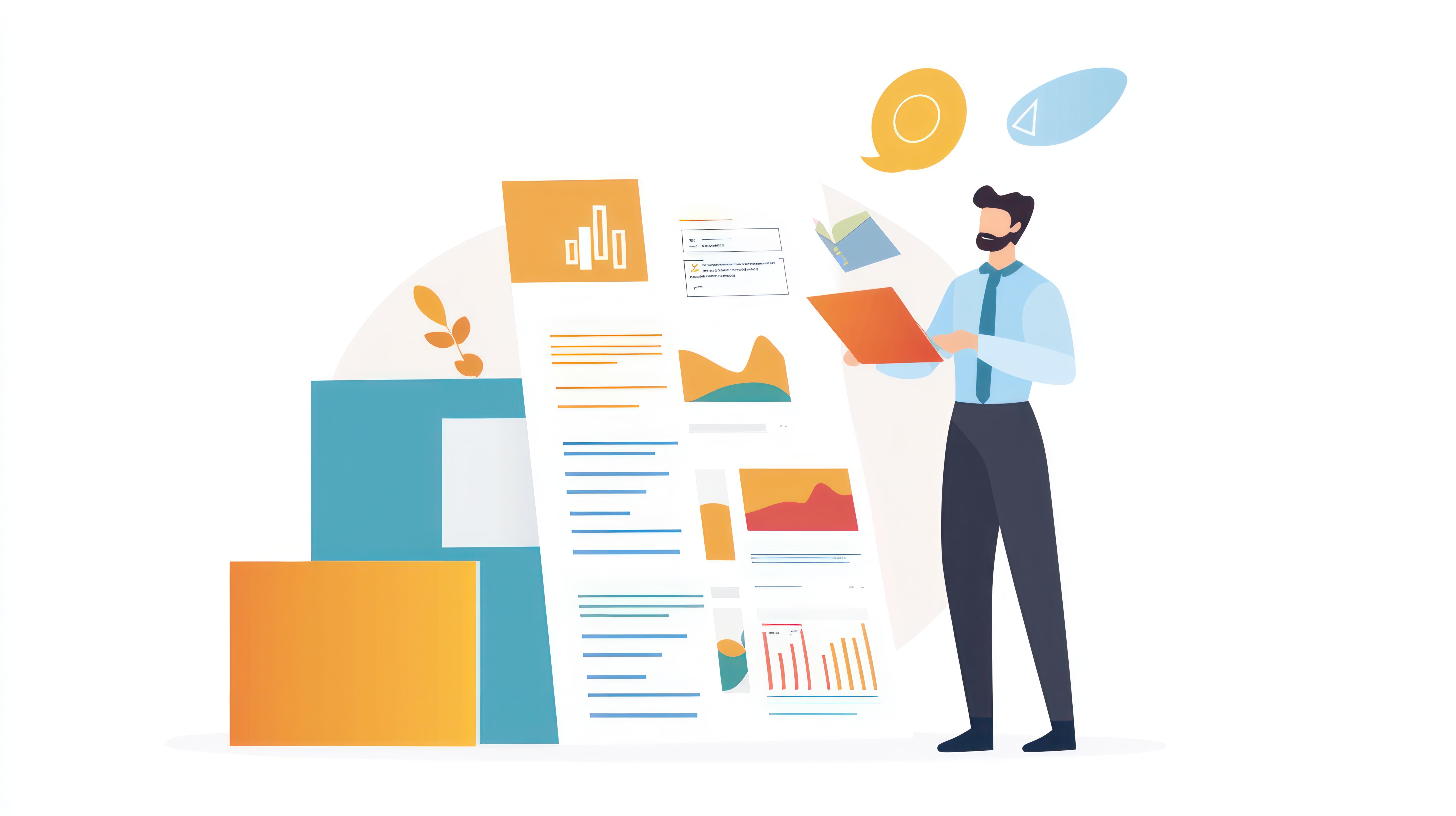 戦略レポート生成ソリューションのサムネイル画像