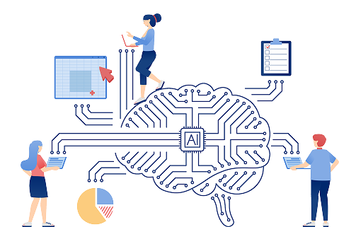 エンタープライズ向け生成AI　Biz-AIナビメインビジュアル